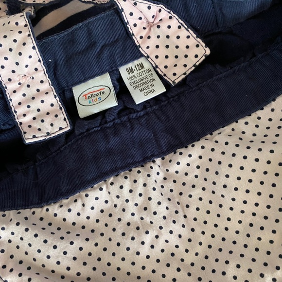 Talbots Kids 🎀Adorable🎀Scottie Dog Jumper & Long Sleeved Dress Bundle Sz 9-12m - Picture 8 of 8